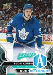 Egor Korshkov #231 - 2020-21 MVP - Rookies Short Prints